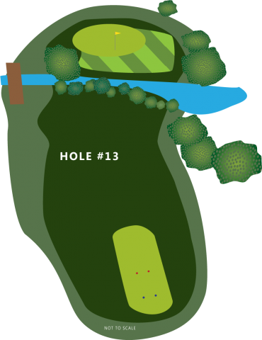 Hole 13 Illustration